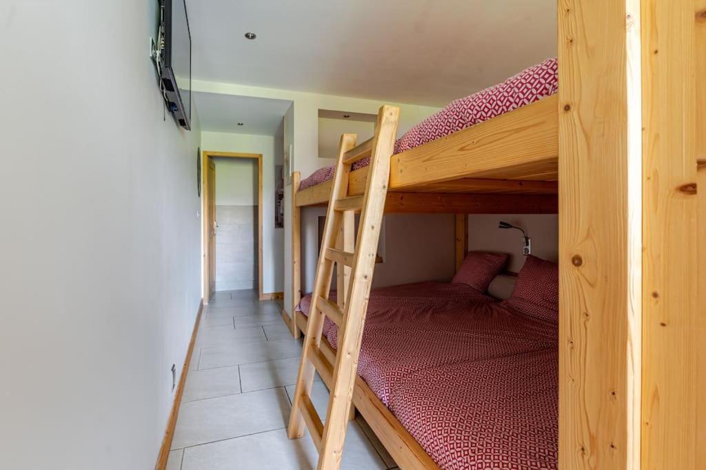 Appartement En Chalet Individuel Sauna Piscine فالمينييه المظهر الخارجي الصورة